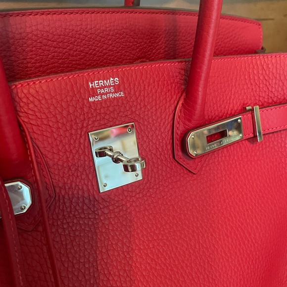 SOLD Birkin 35 Rouge Casaque - Picture 9 of 15